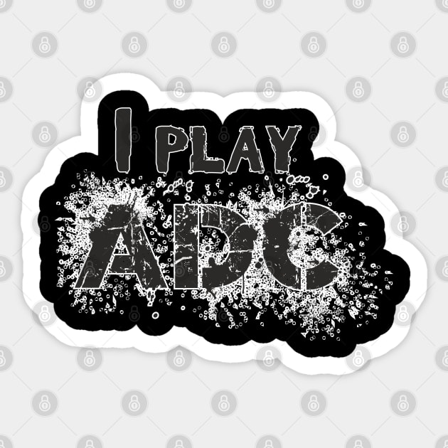 I play ADC! Sticker by Guntah